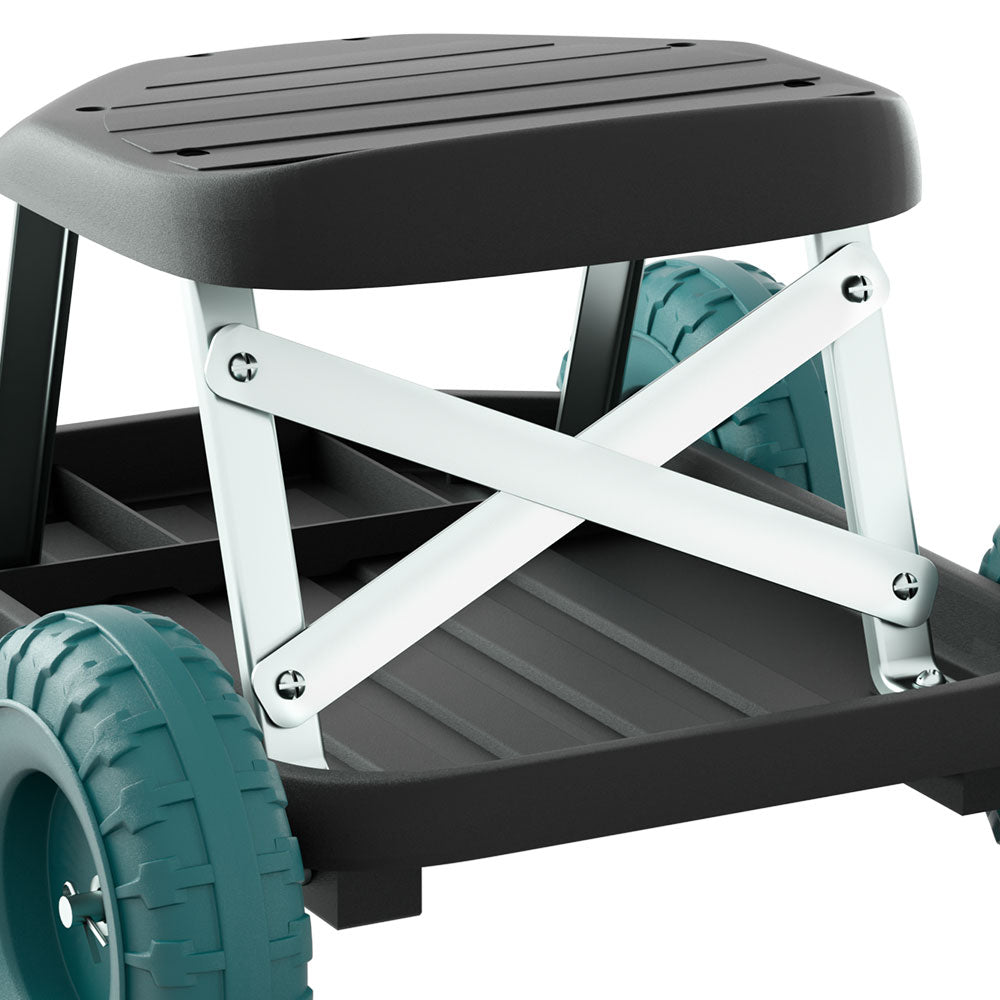 Gardeon Garden Cart Rolling Stool