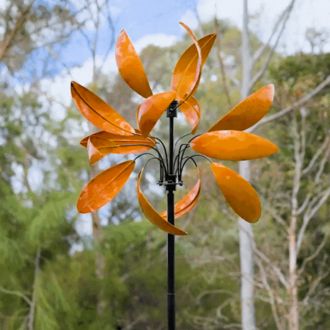Wind Spinner Fantasy Orange