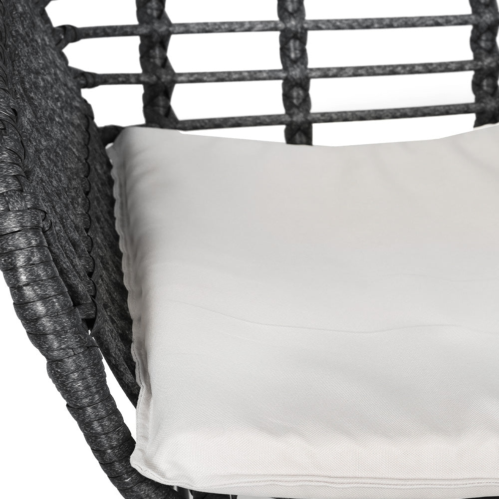 Gardeon 2-Piece Wicker Lounge Set — Grey