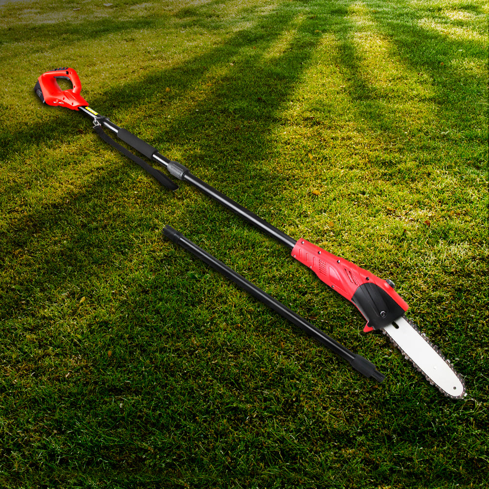 Giantz | Cordless Pole Chainsaw &amp; Trimmer 2.7m long reach 20V