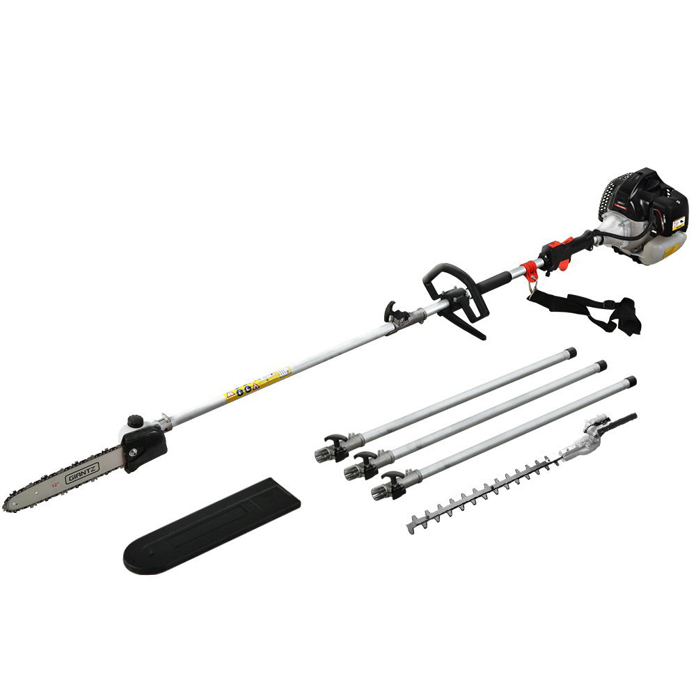 Giantz | Petrol Pole Chainsaw Hedge Trimmer 62cc - 5.6m long reach