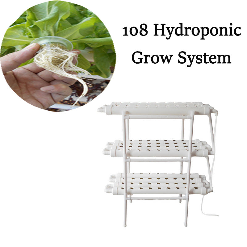 Hydroponic Grow Vegetable Garden 108 Plants