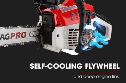 Baumr AG |  Chainsaw Petrol Commercial 16” Bar - 38cc