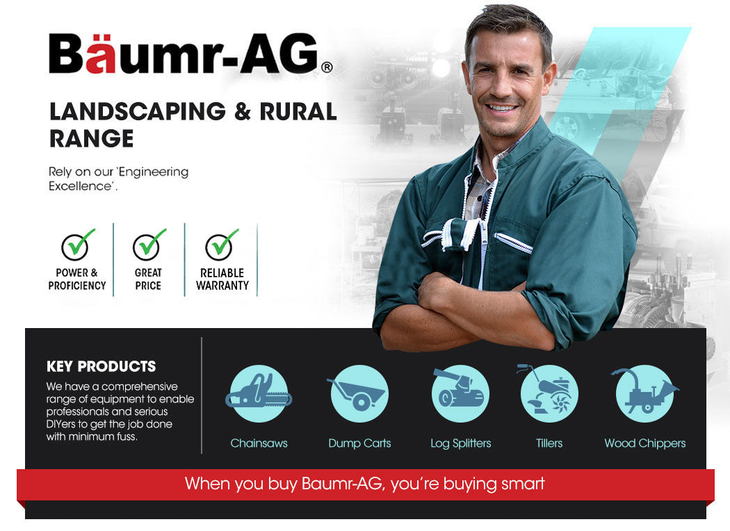 Baumr AG |  Chainsaw Petrol Commercial 18” Bar - 45cc