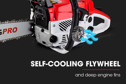 Baumr AG |  Chainsaw Petrol Commercial 18” Bar - 45cc