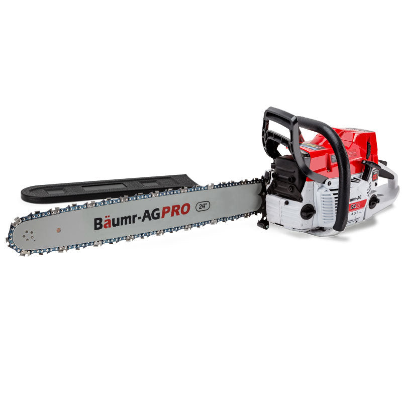 BAUMR-AG Commercial Petrol Chainsaw 24” Bar - 72cc