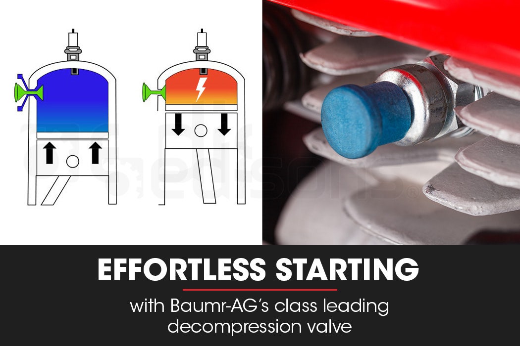 Baumr AG |  Chainsaw Petrol Commercial  24” - 72cc