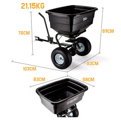 Plantcraft |Tow Behind Broadcast Spreader 90kg