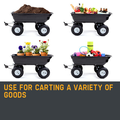 Plantcraft Poly Dump Cart Garden 250kg