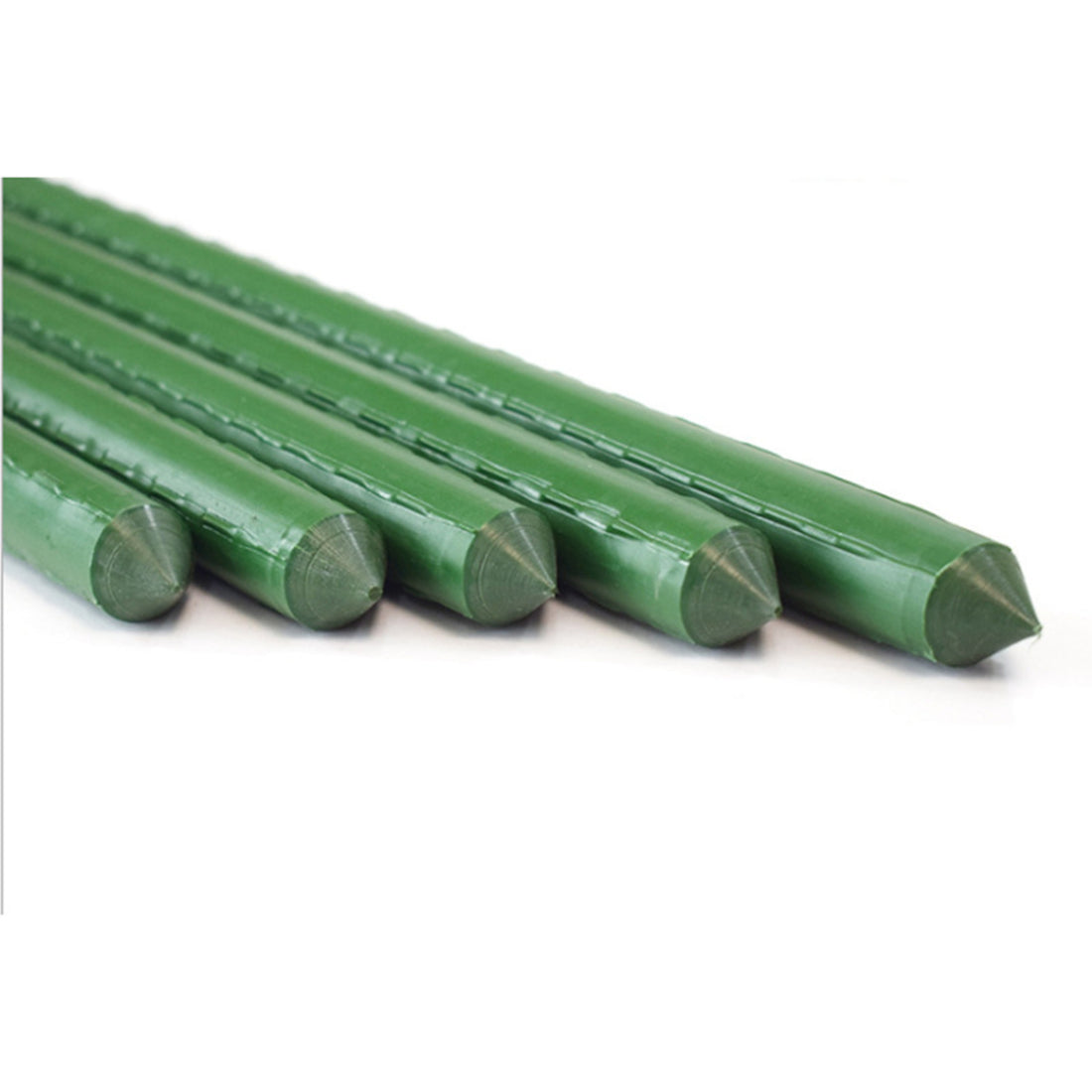 Noveden |  Metal Plant Support Stakes 120cm- 24 pcs Green