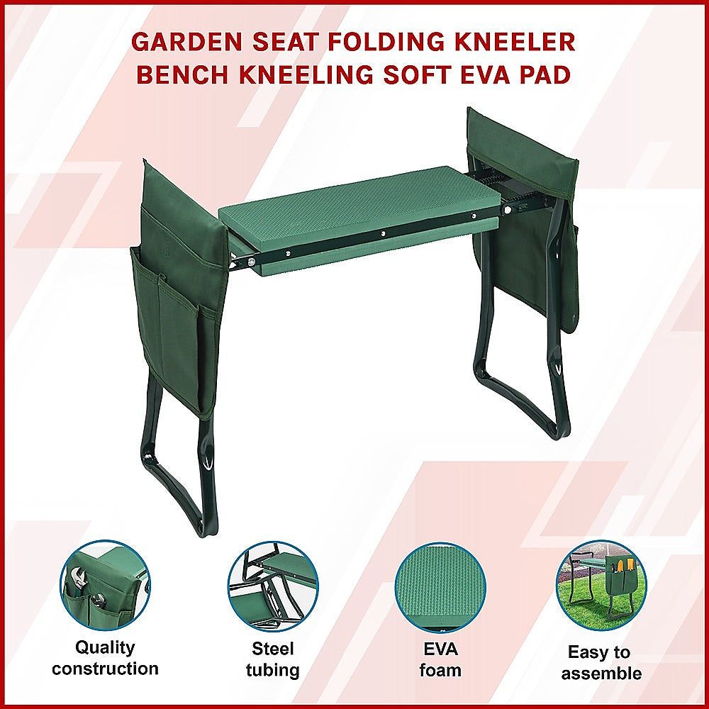 Garden Seat Folding Kneeler Bench