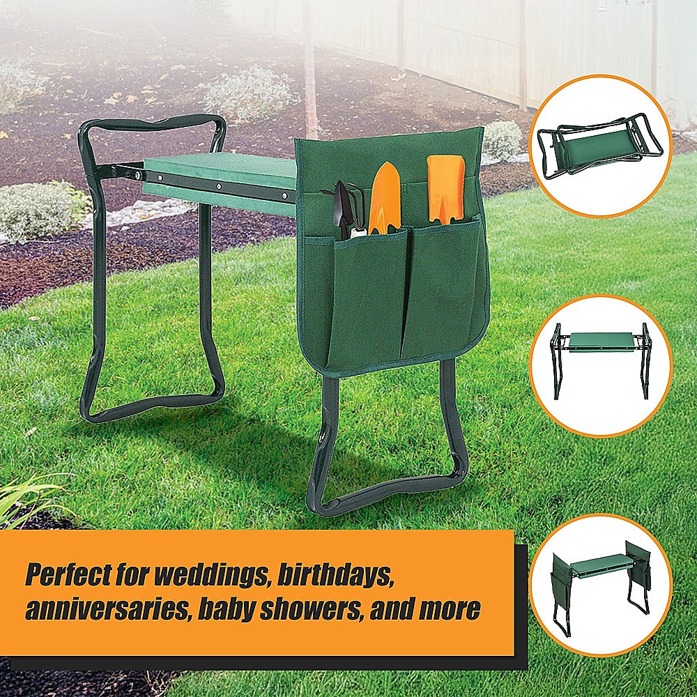 Garden Seat Folding Kneeler Bench