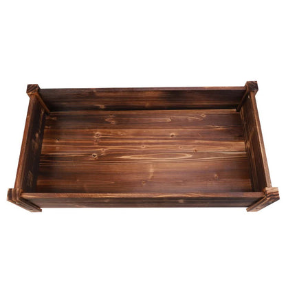 Wooden Raised Garden Bed 65cm x 33cm x 16cm