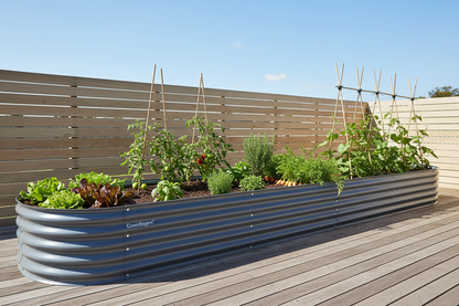 Greenfingers 3.2m garden bed in backyard