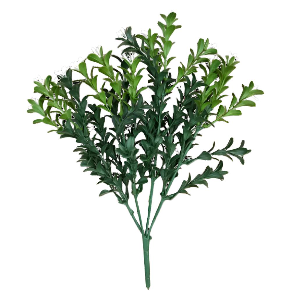 Artificial Flowering Boxwood Stem 30cm