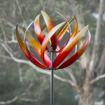Wind Spinner Lotus Flame