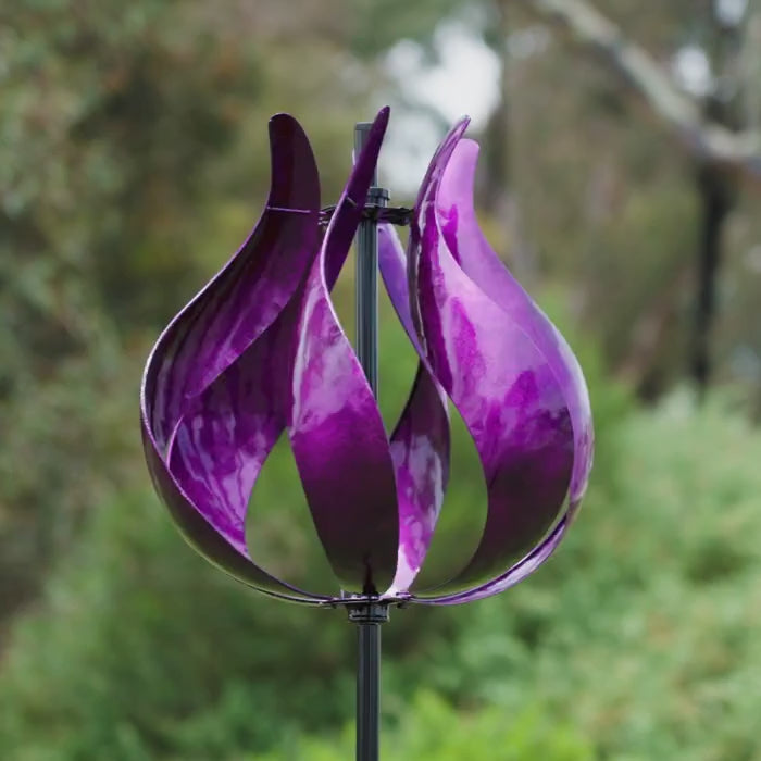 Wind Spinner Tulip Fuchsia