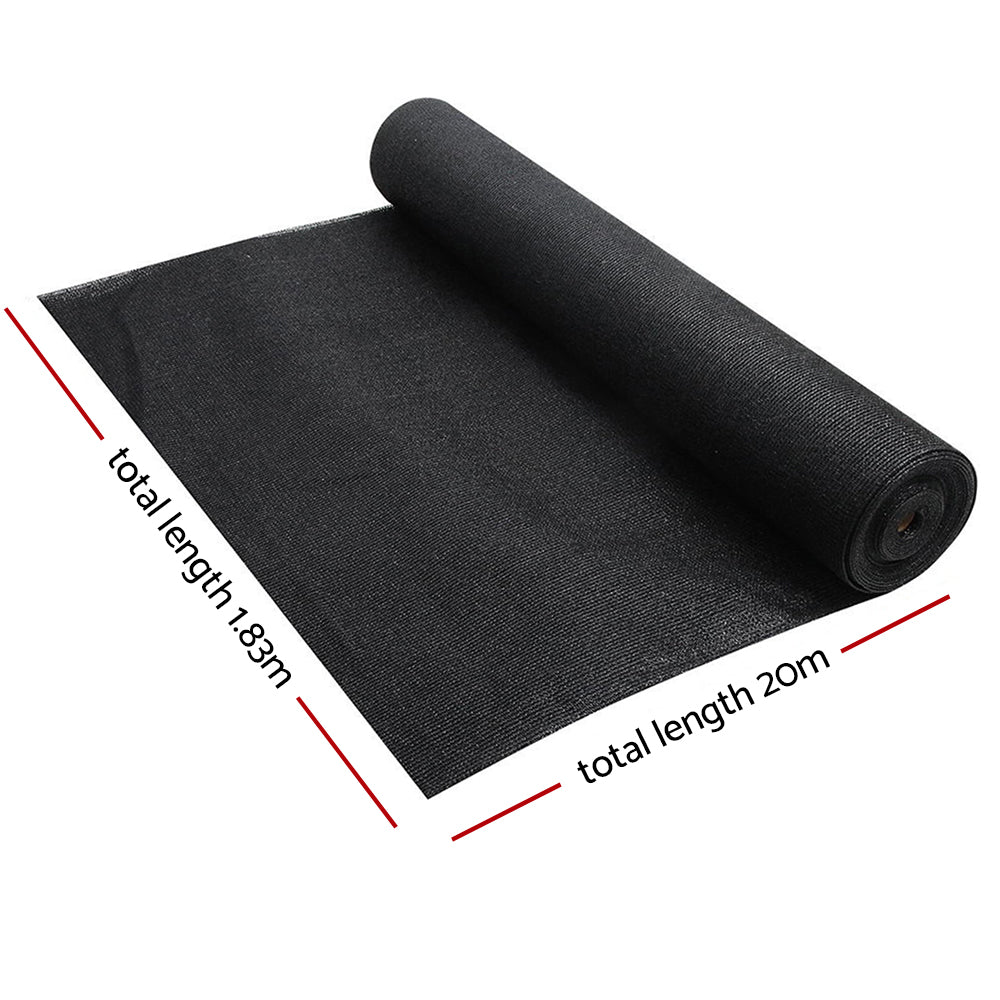 garden supplies shade cloth black