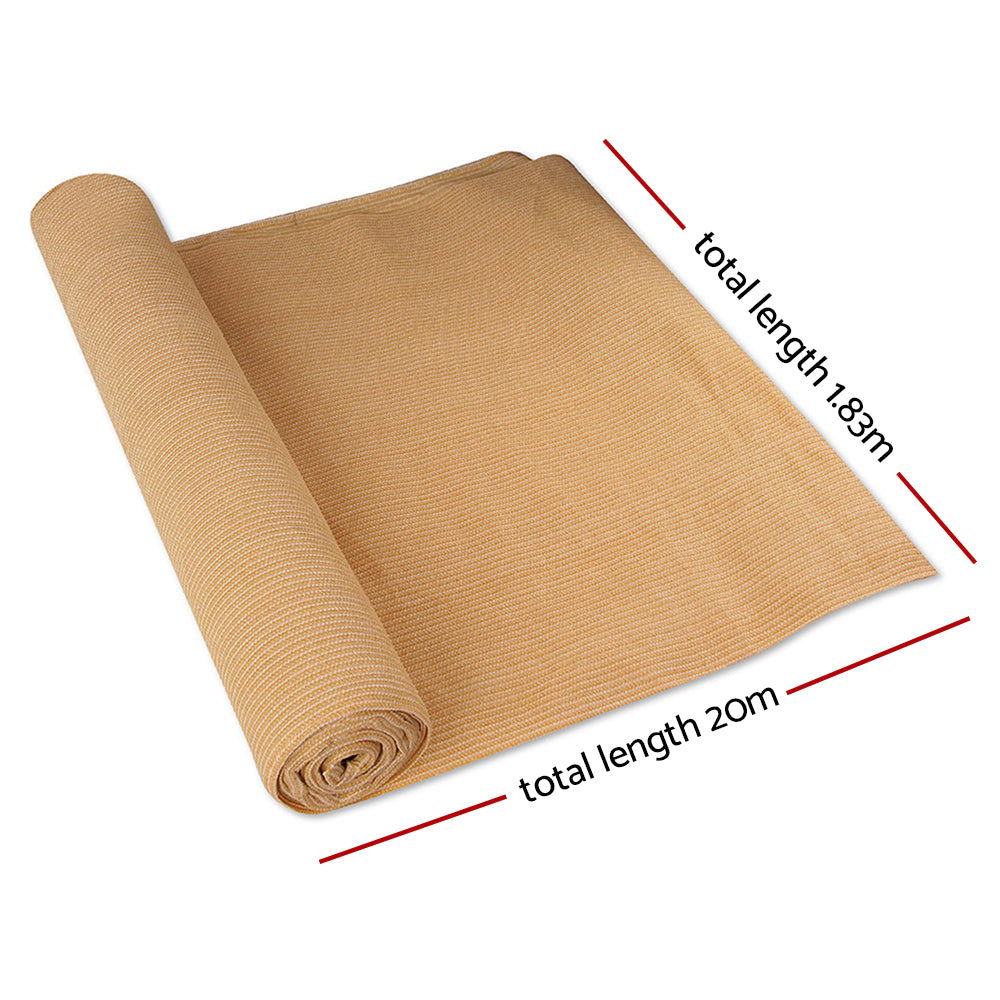 garden supplies beige shade cloth