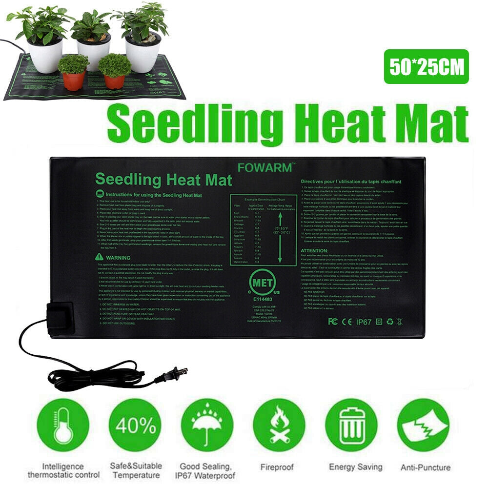garden seedling heat mat 