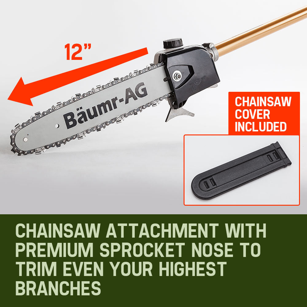 Baumr-AG | Petrol Pole Chainsaw Saw Petrol 65cc