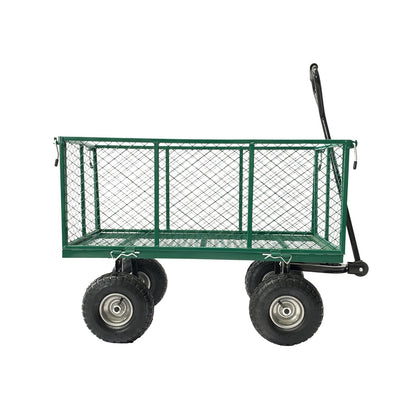 green garden cart