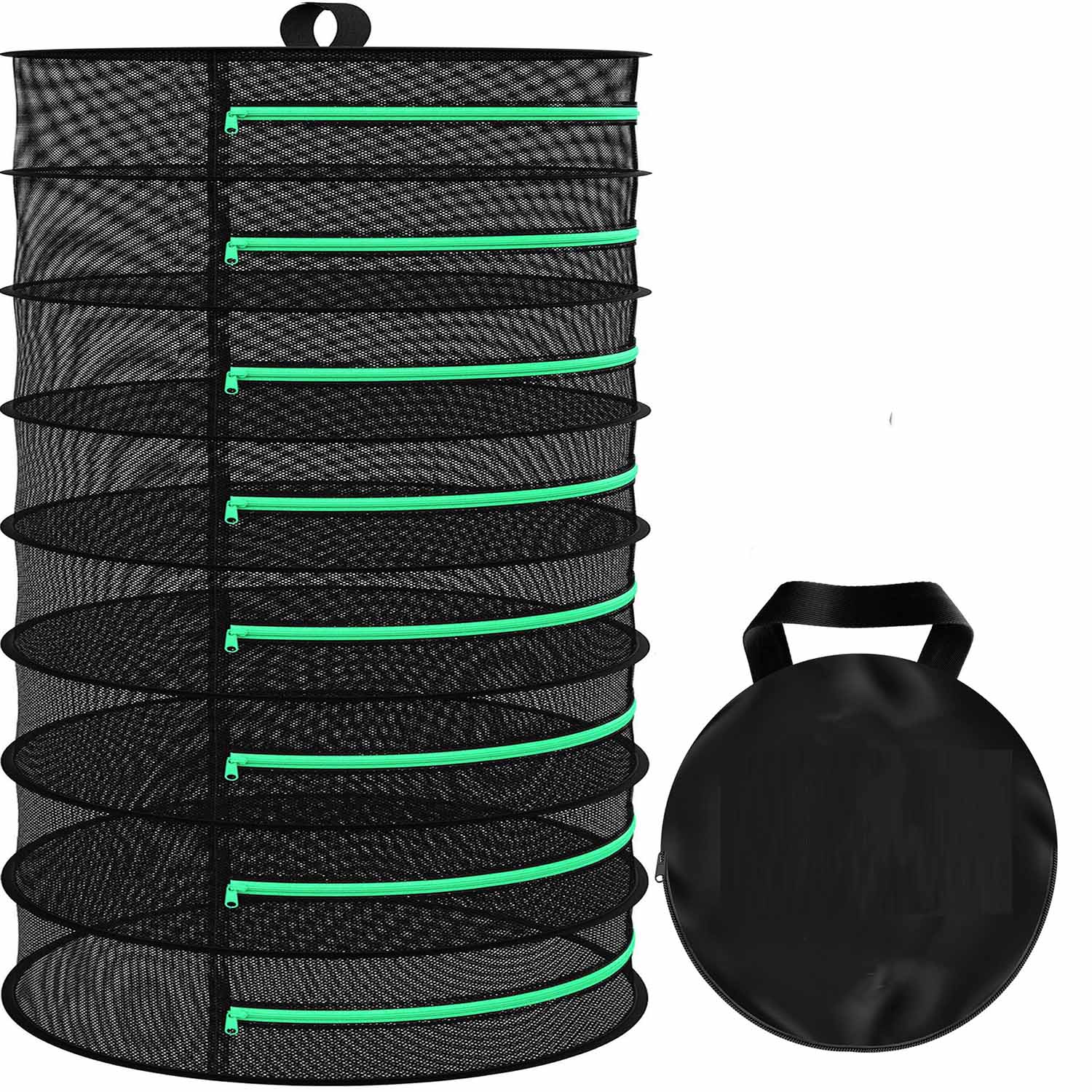Foldable Herb/Vegetable Fruit Drying Rack 8-Layer – Planters Gardens