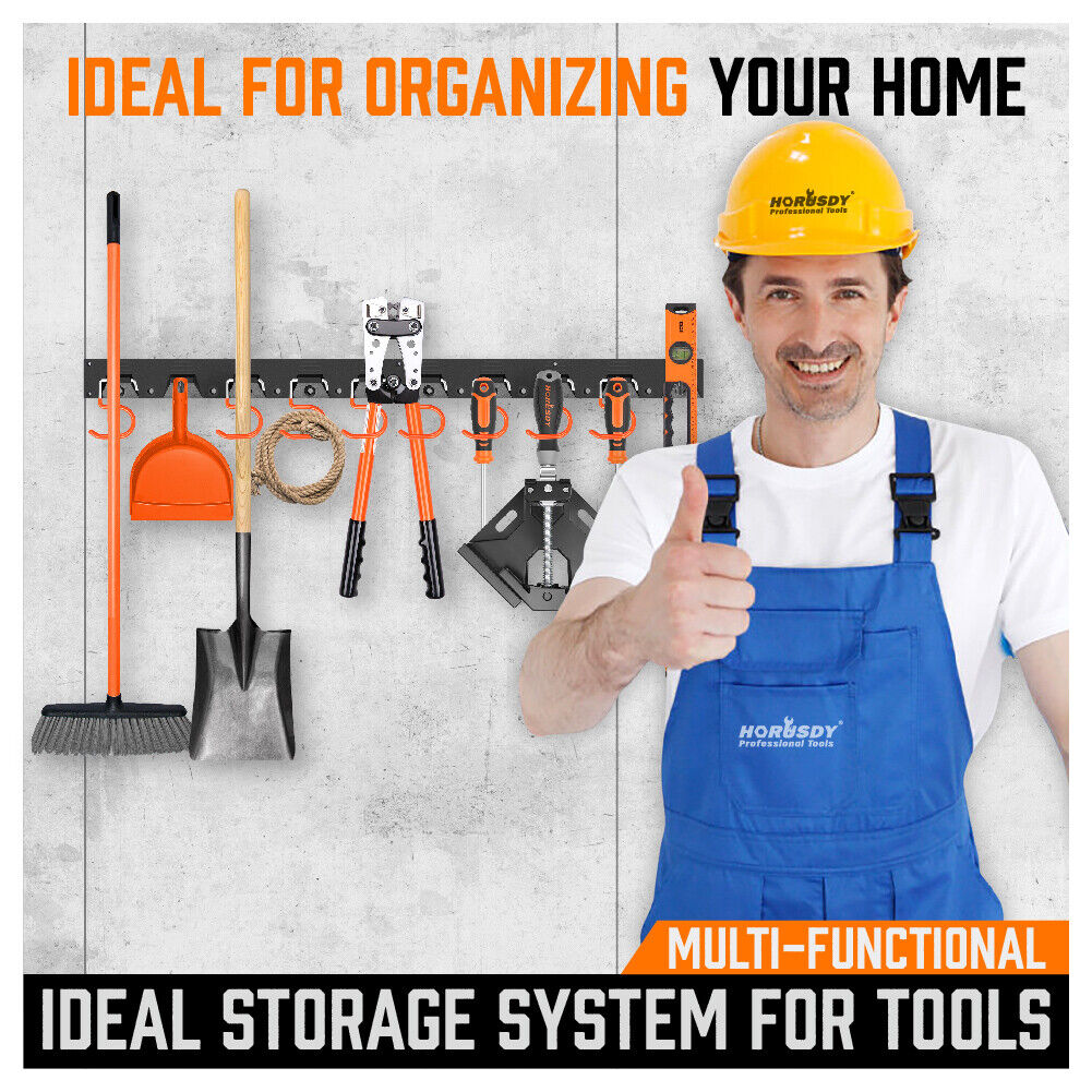 Wall Mount Tool Hanger Garden Storage